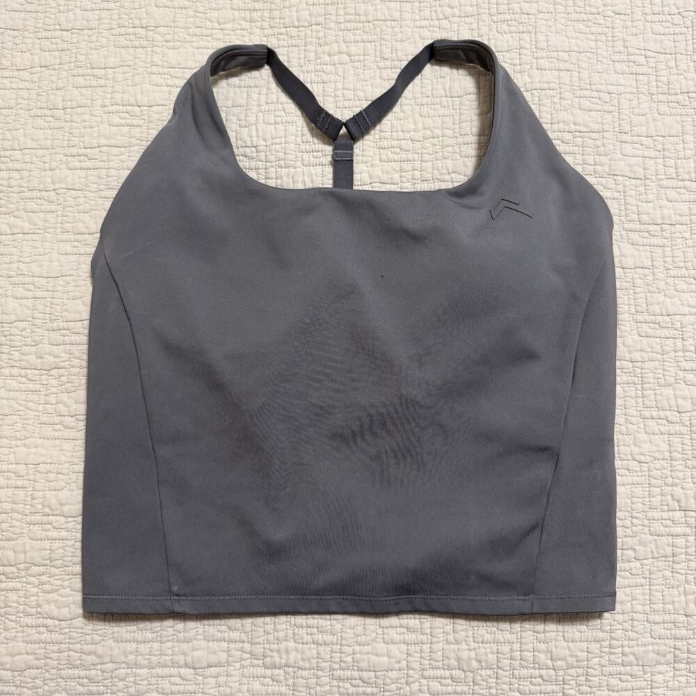 One Active Timeless Square Neck Mid Tank Top Size Large